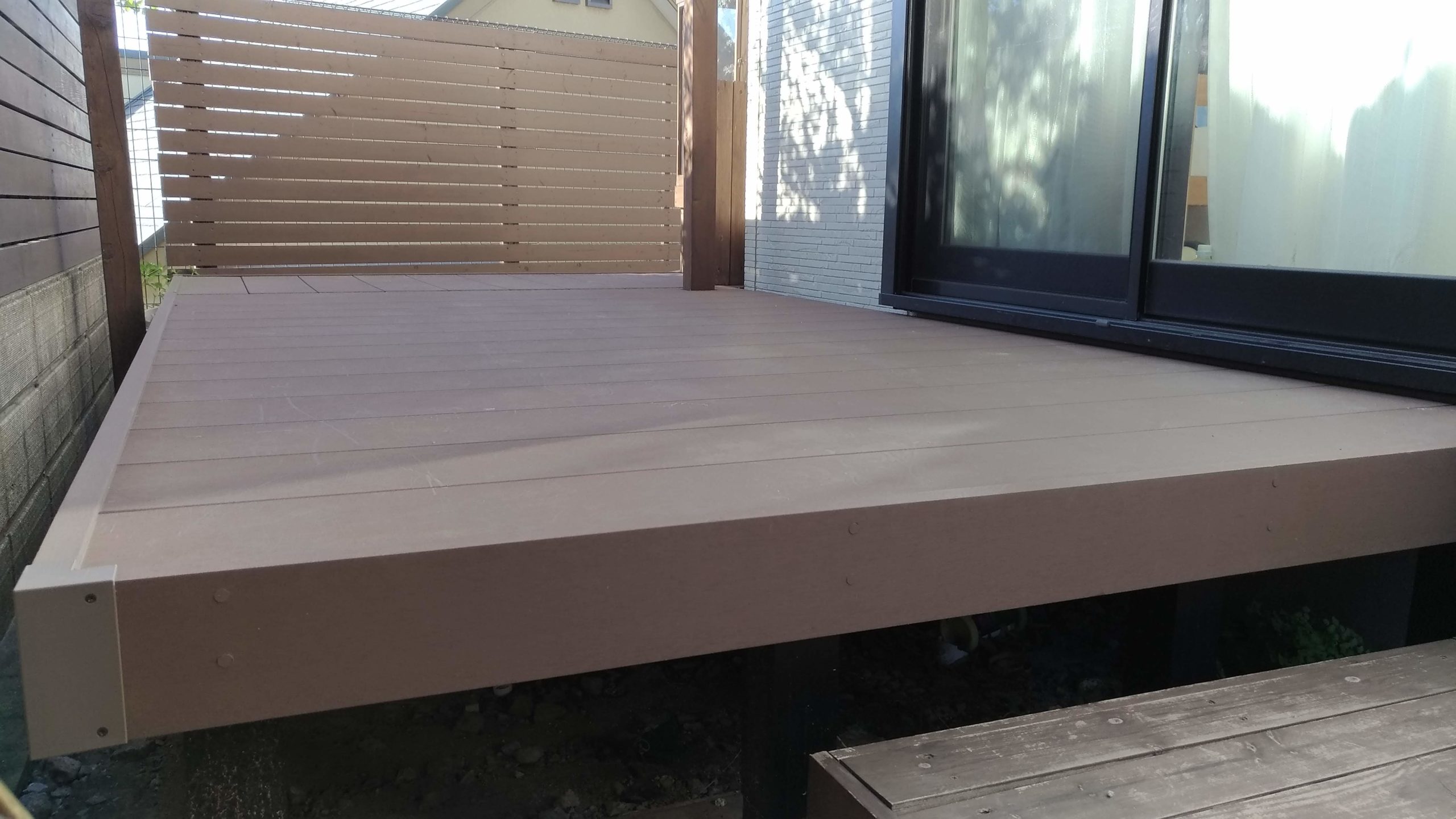 wood deck complete